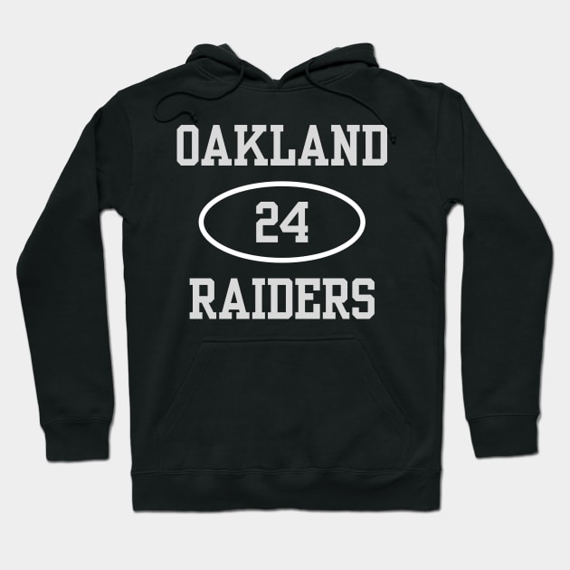 OAKLAND RAIDERS CHARLES WOODSON #24 Hoodie by capognad